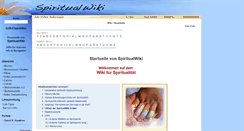 Desktop Screenshot of de.spiritualwiki.org